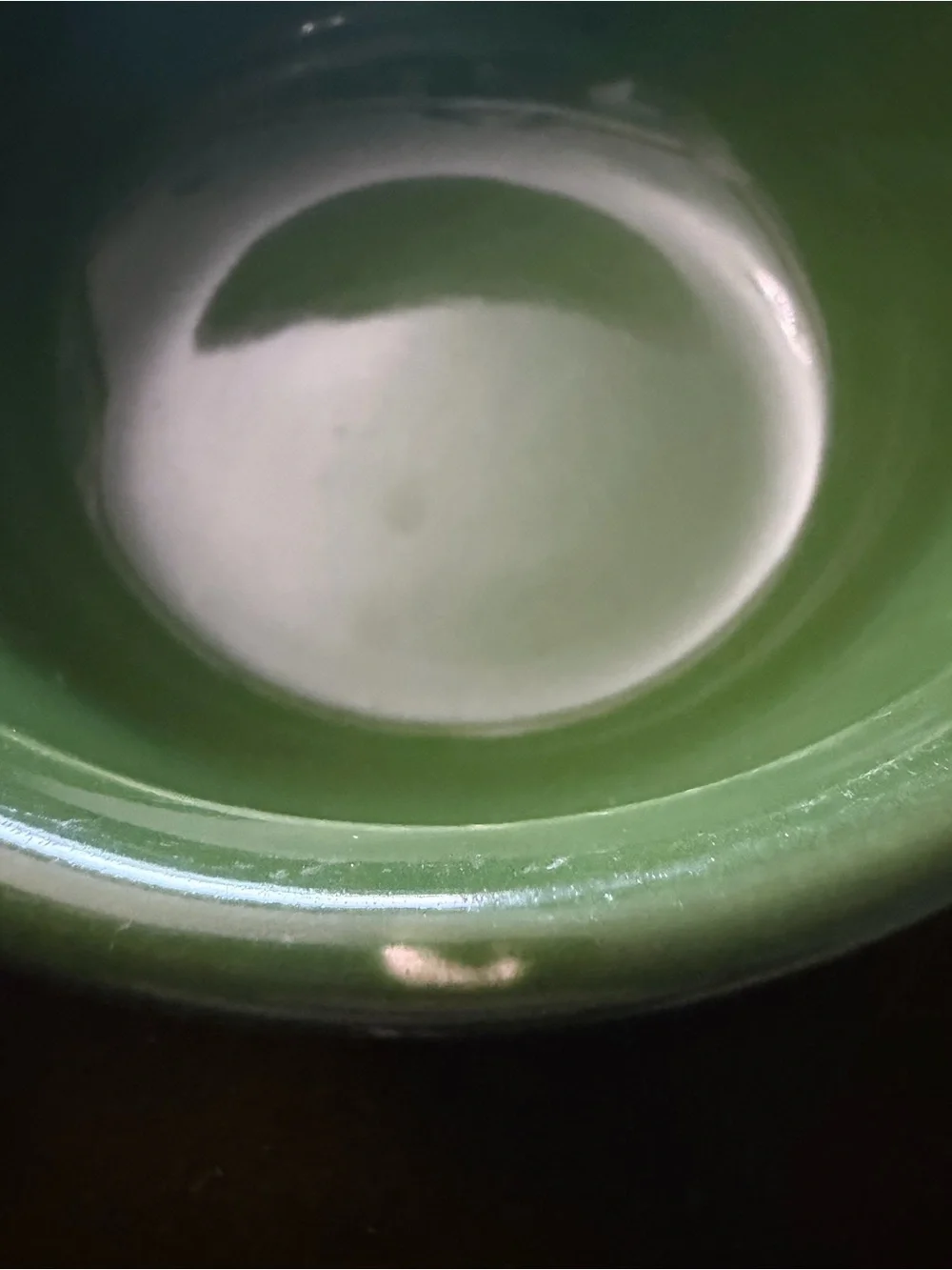 Green Floral Ceramic Soup Bowl with Handle - Home Kitchen Bakeware